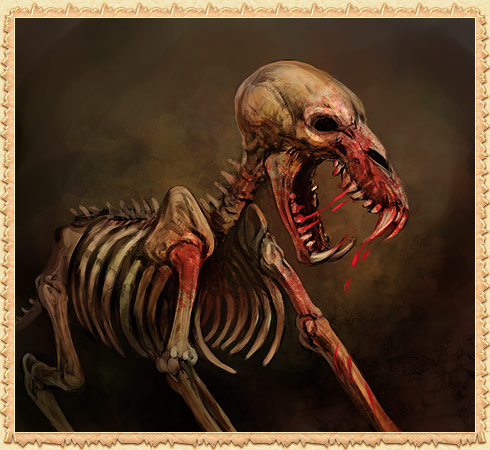 Skeleton Cin Dog